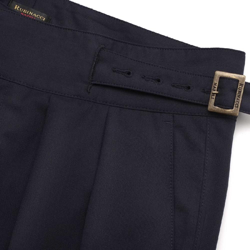 Rubinacci Pantalone manny in tasmania blu Sconto