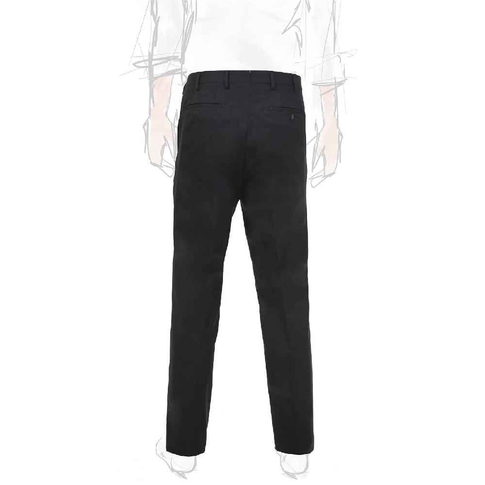Rubinacci Pantalone in lana grigio scuro Outlet