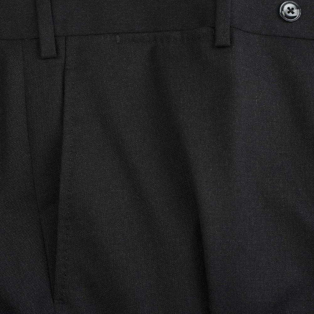 Rubinacci Pantalone in lana grigio scuro Outlet