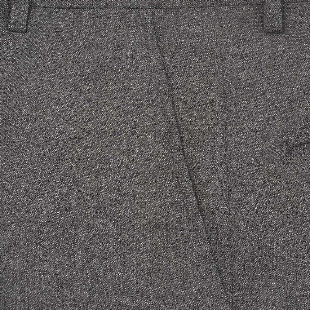 Rubinacci Pantalone casual in flanella grigio In Vendita