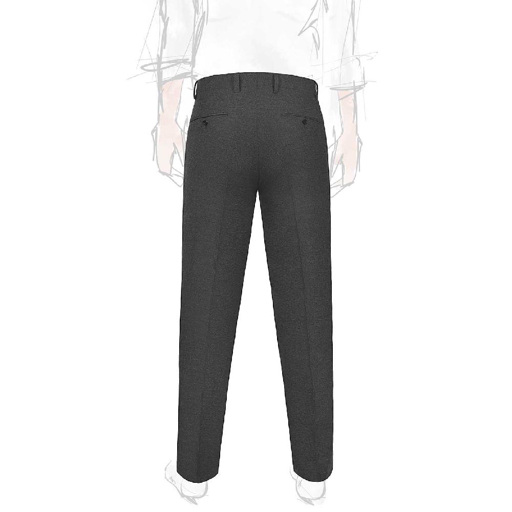 Rubinacci Pantalone casual in flanella grigio scuro Saldi