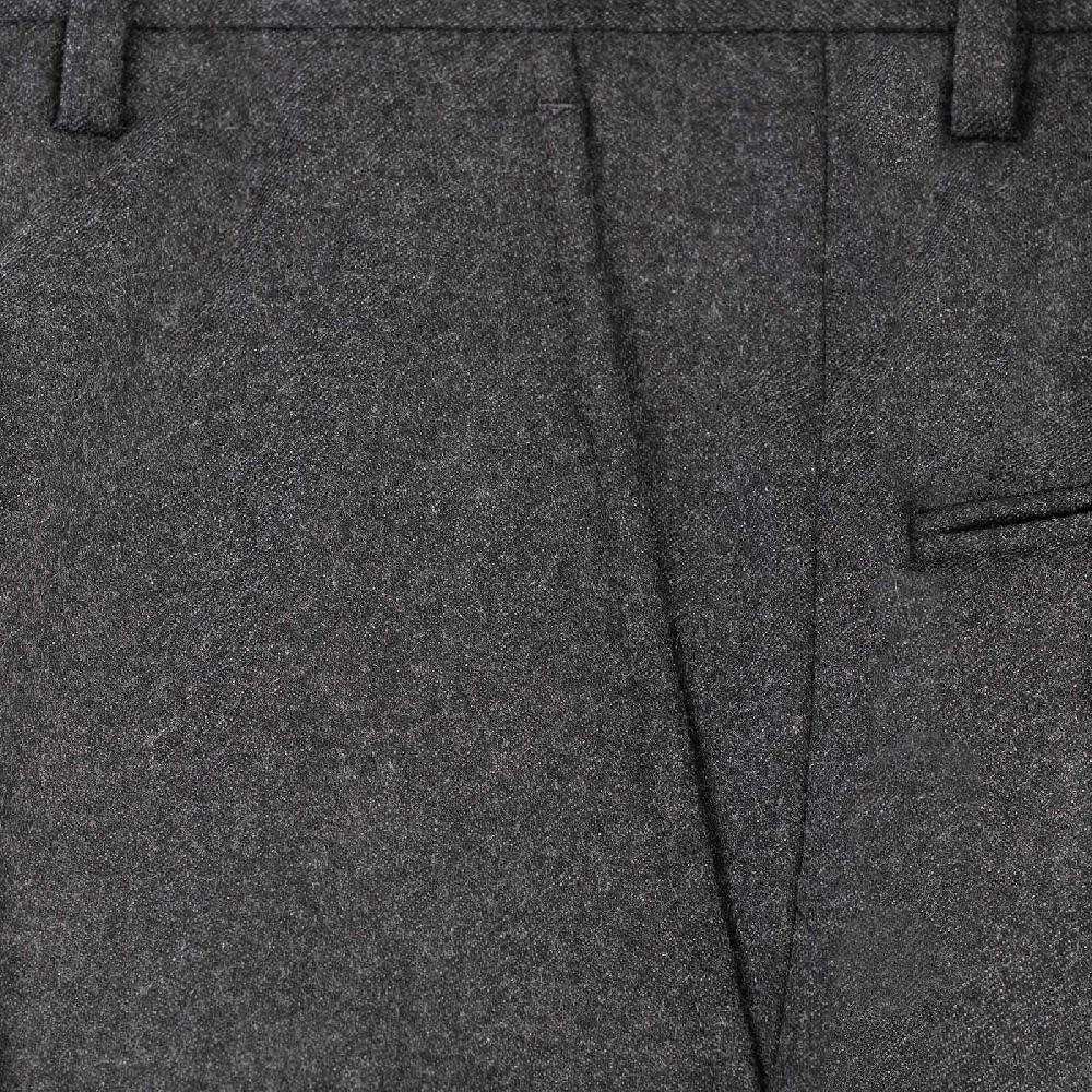Rubinacci Pantalone casual in flanella grigio scuro Saldi