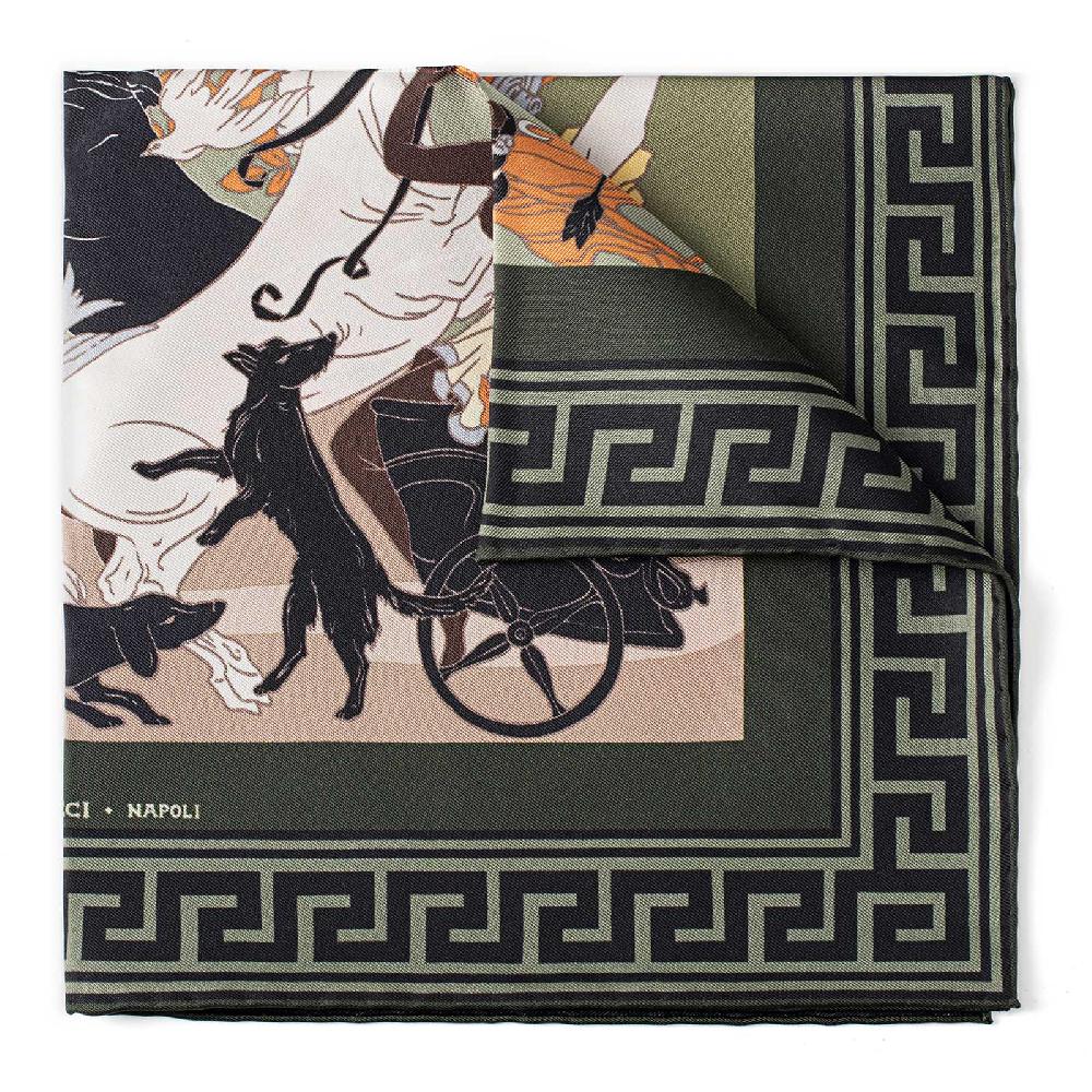 Rubinacci Pochette Artemide e Apollo verde Fino al 60% di sconto