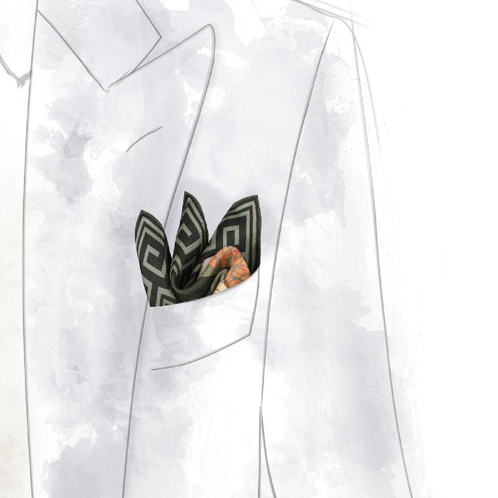 Rubinacci Pochette Artemide e Apollo verde Fino al 60% di sconto