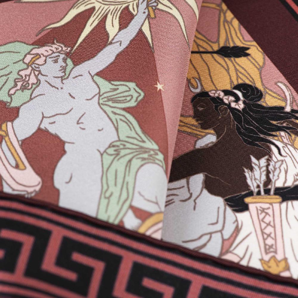 Rubinacci Pochette Artemide e Apollo bordeaux Solo un giorno rimasto