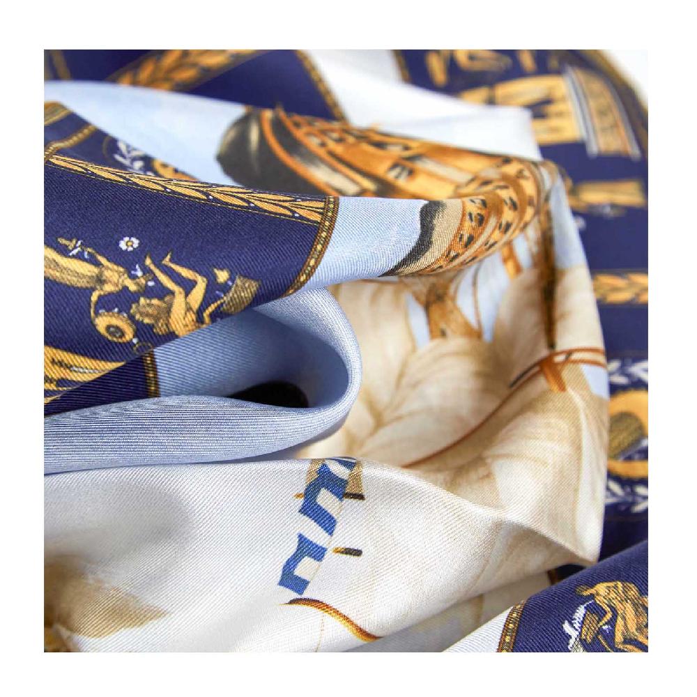 Rubinacci Pochette victory navy blu 50% di sconto per tempo limitato