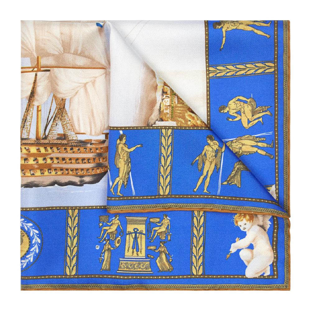 Rubinacci Pochette victory azzurro 2025