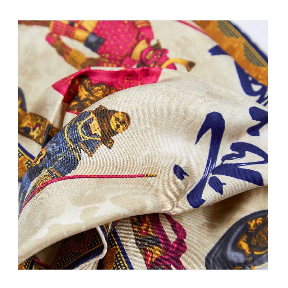 Rubinacci Pochette samurai blu navy Italia