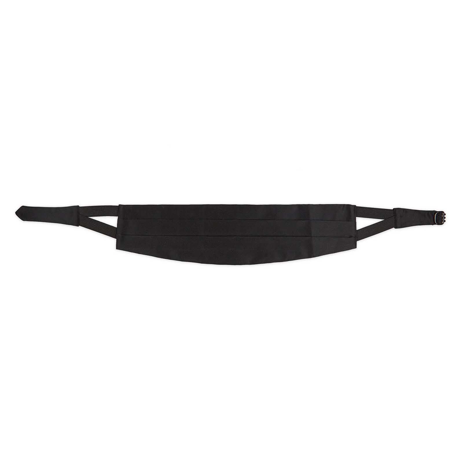 Rubinacci Fascia smoking in raso di seta nero Offerta speciale