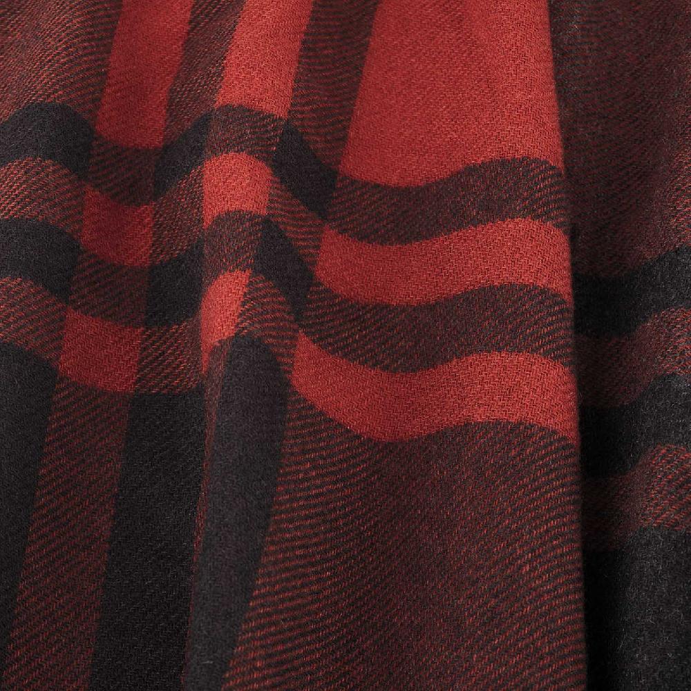 Rubinacci Sciarpa tartan rosso Offerta esclusiva