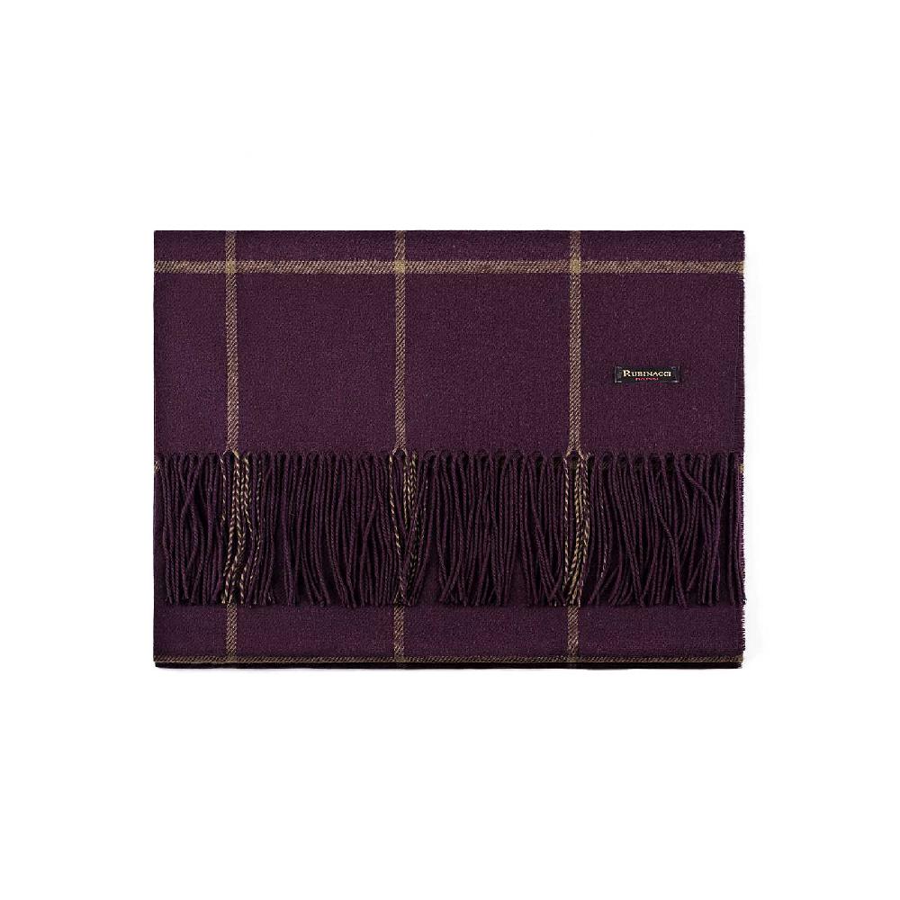Rubinacci Sciarpa quadri bordeaux Black Friday