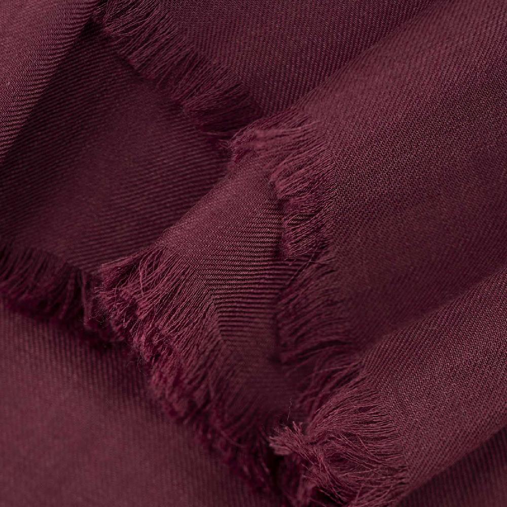 Rubinacci Sciarpa in cashmere vino Offerte stagionali