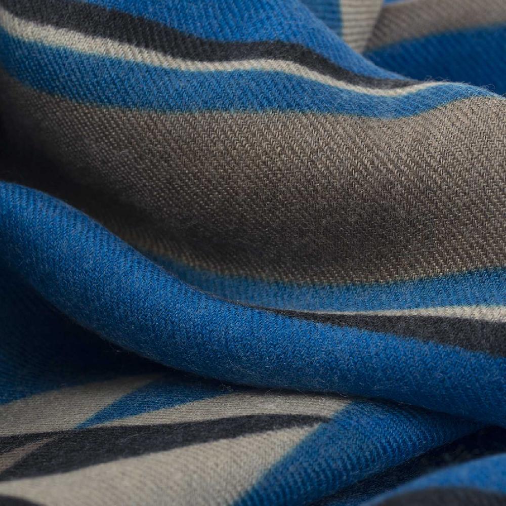 Rubinacci Sciarpa geometrico bluette Sconti VIP