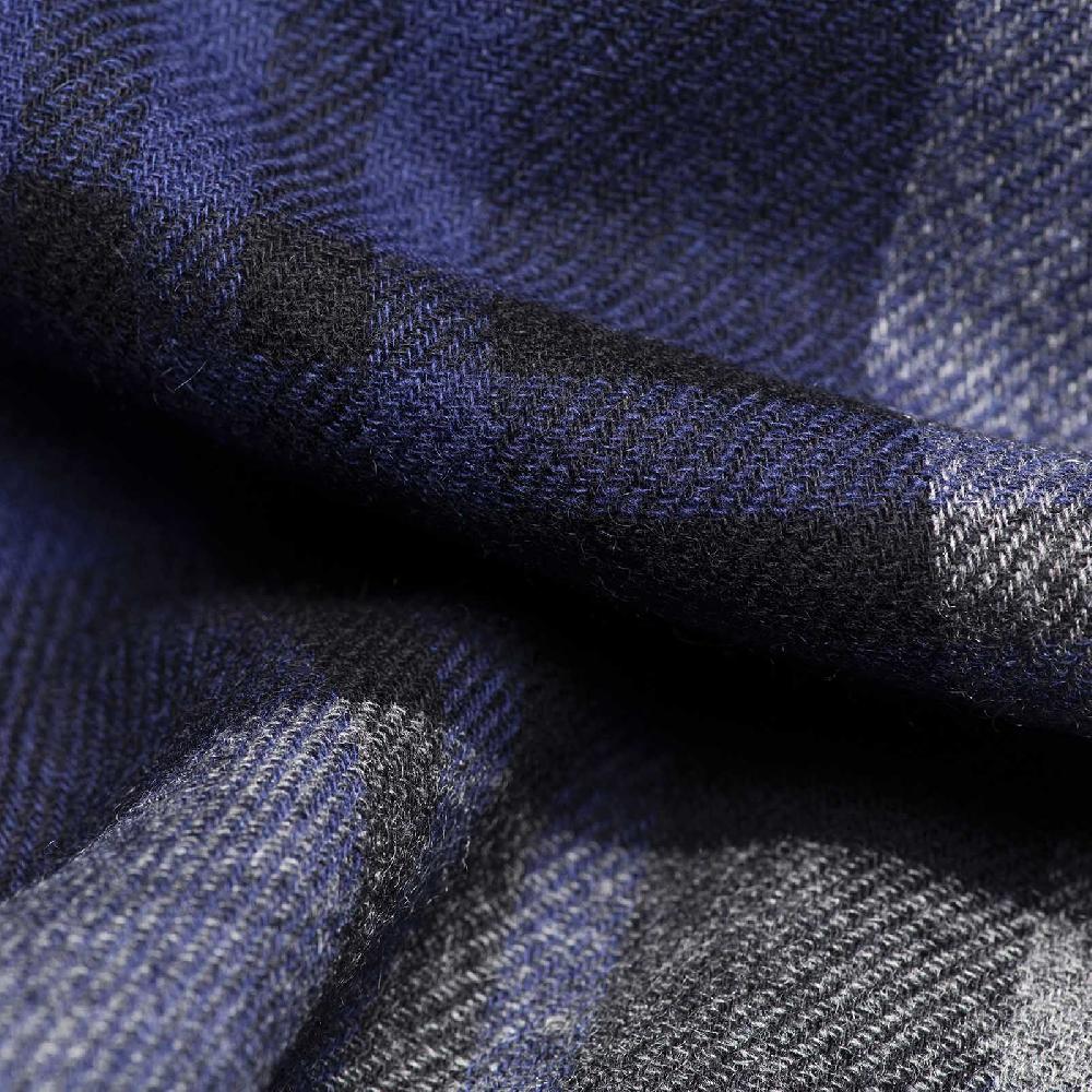 Rubinacci Sciarpa quadri grigio e blu Latest stili