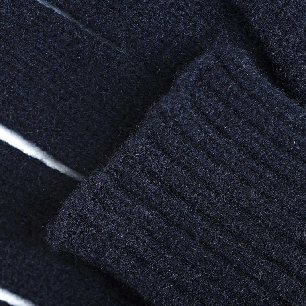 Rubinacci Guanti in cashmere blu Ultimo giorno