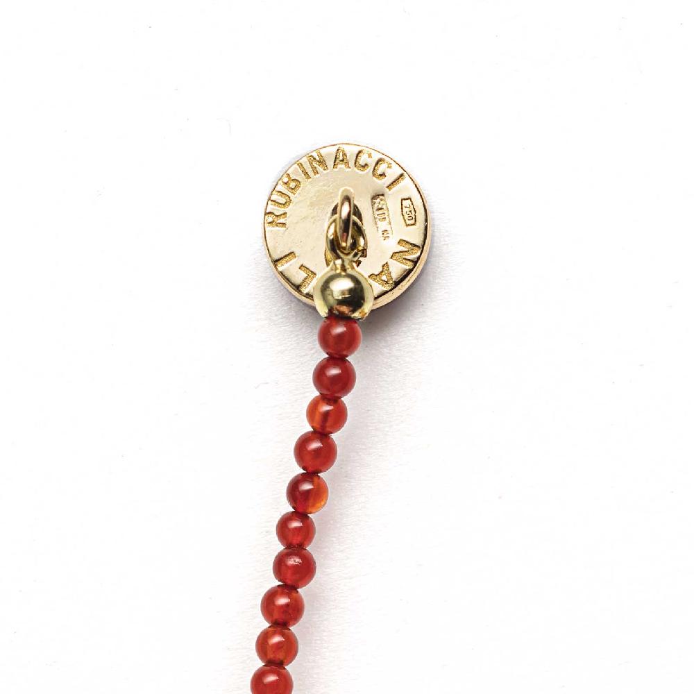 Rubinacci Bottone da bavero ruby in agata ambra Super sconto