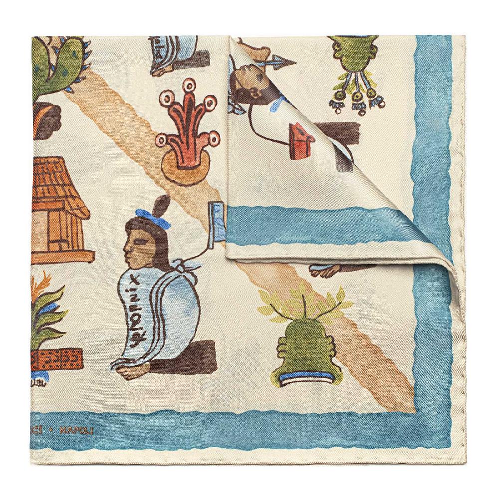 Rubinacci Foulard mendoza crema In Linea