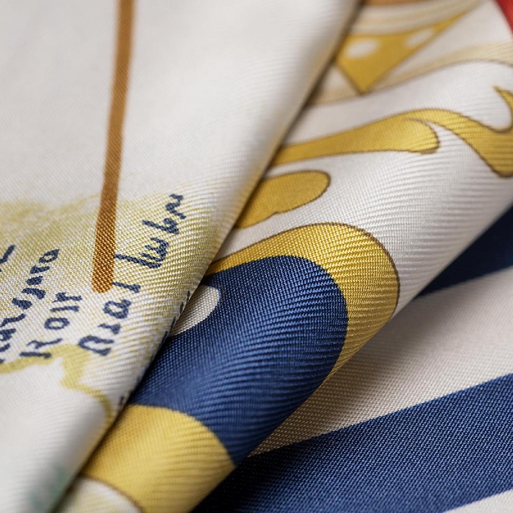 Rubinacci Foulard mediterraneo blu Promozione