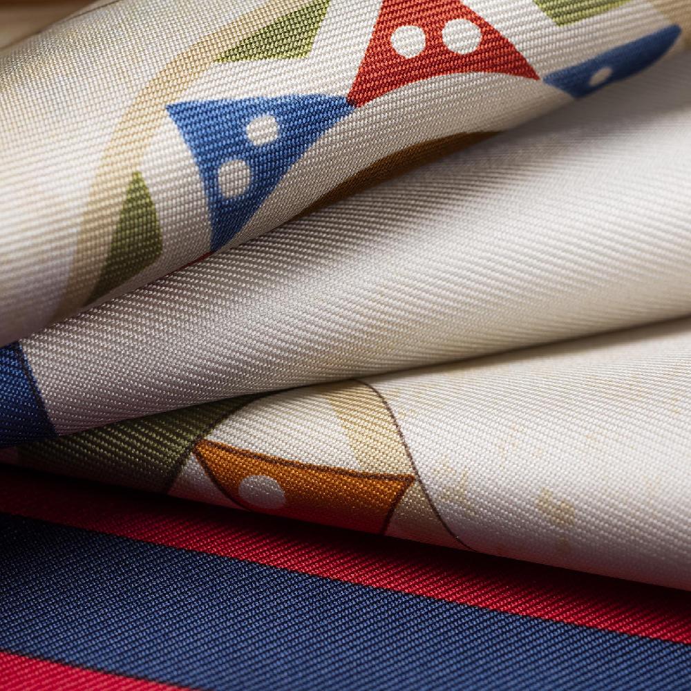 Rubinacci Foulard mediterraneo rosso Spedizione Gratuita