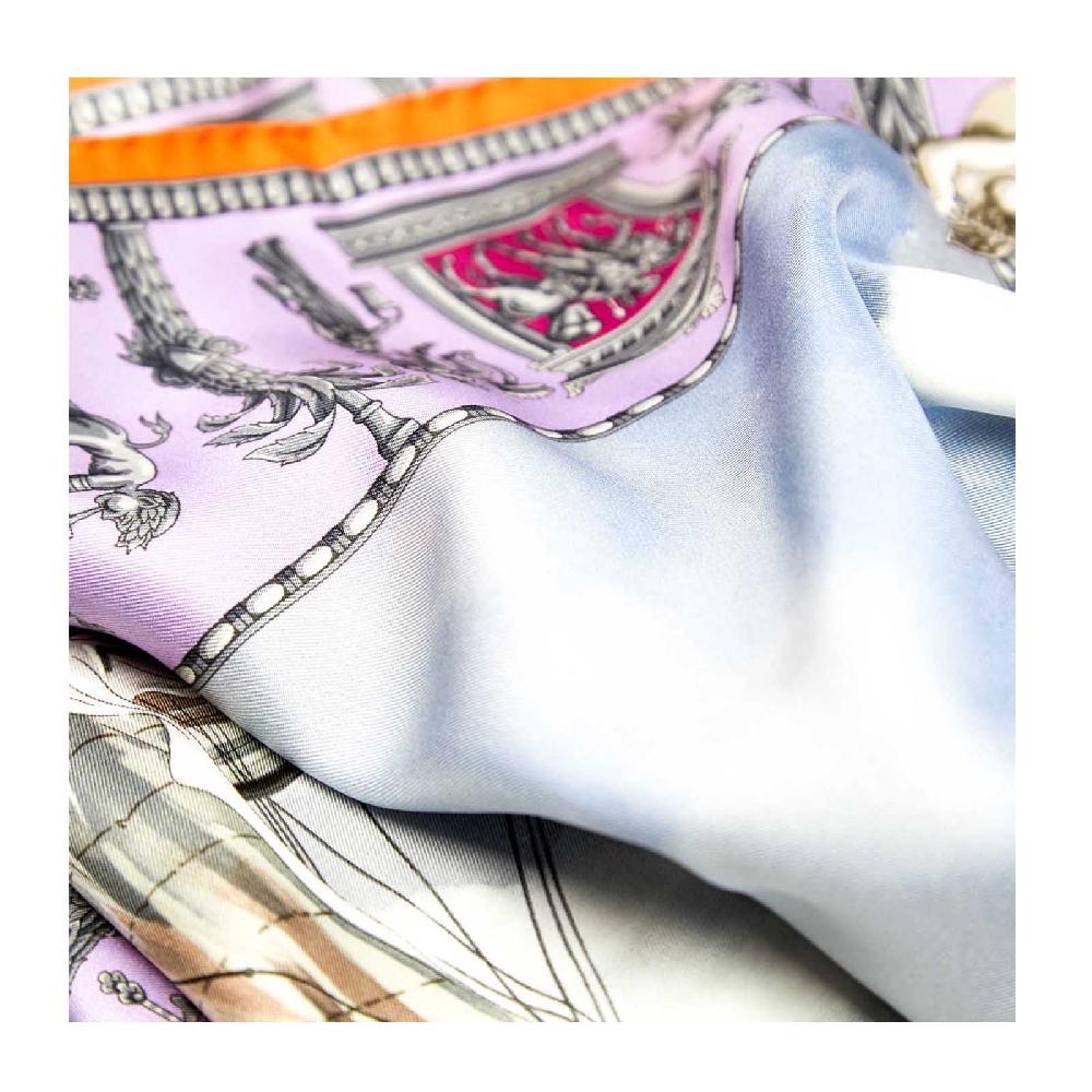 Rubinacci Foulard victory lilla-arancio Negozi Online