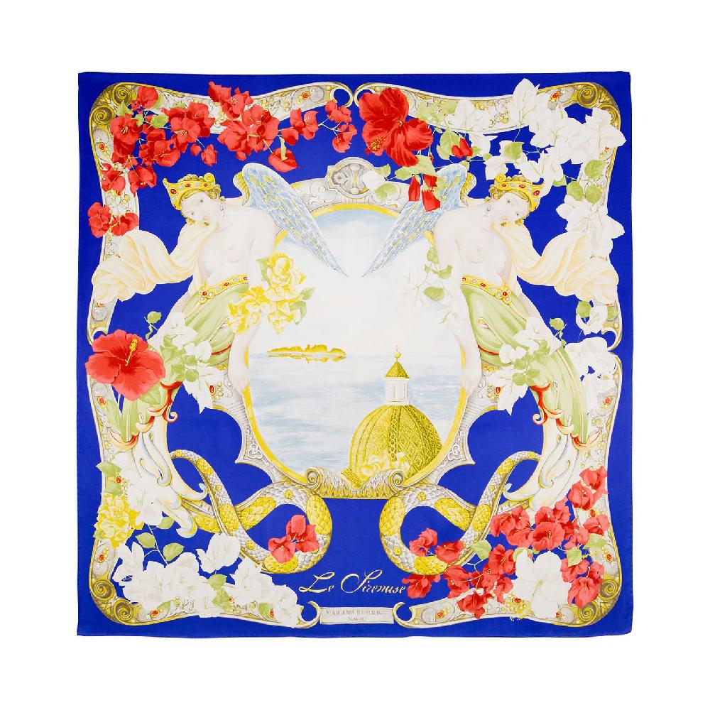 Rubinacci Foulard sirenuse bluette Acquista Ora