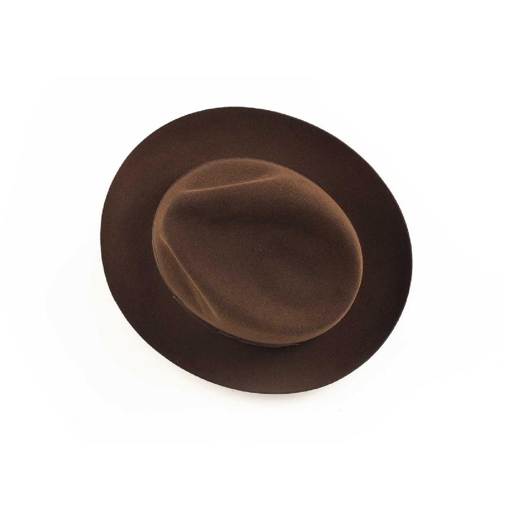 Rubinacci Fedora in lana testa di moro Vendita Economica