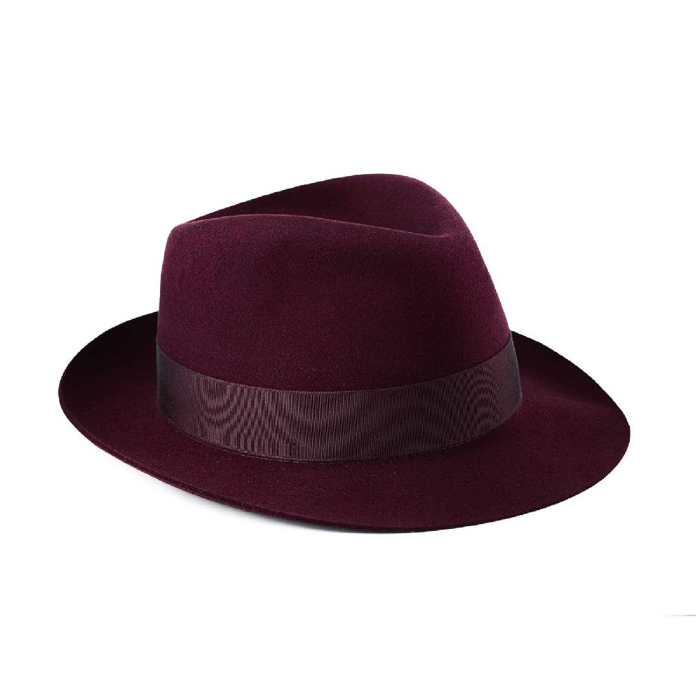 Rubinacci Fedora in lana vino I Più Venduti