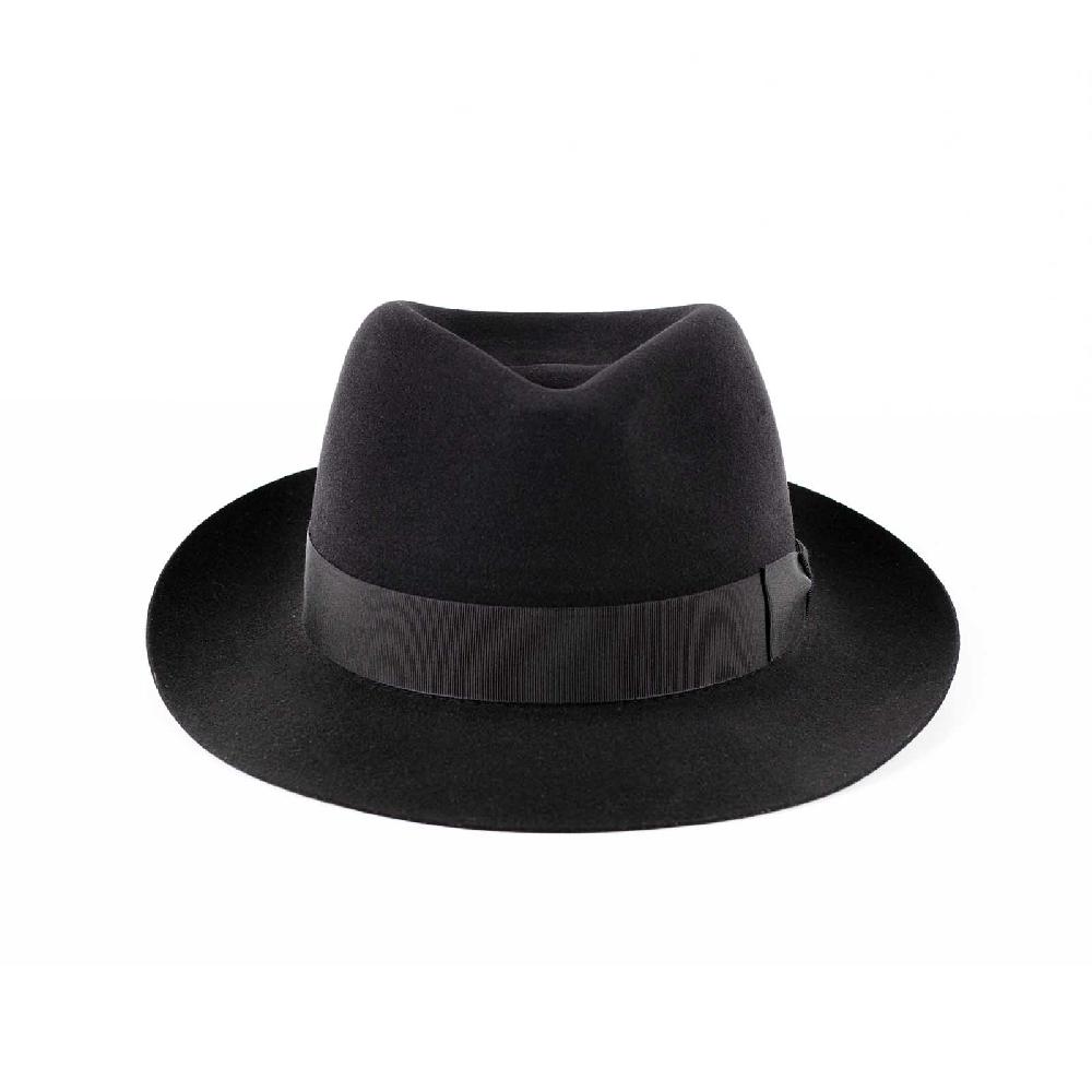 Rubinacci Fedora in lana nero Vendite Flash