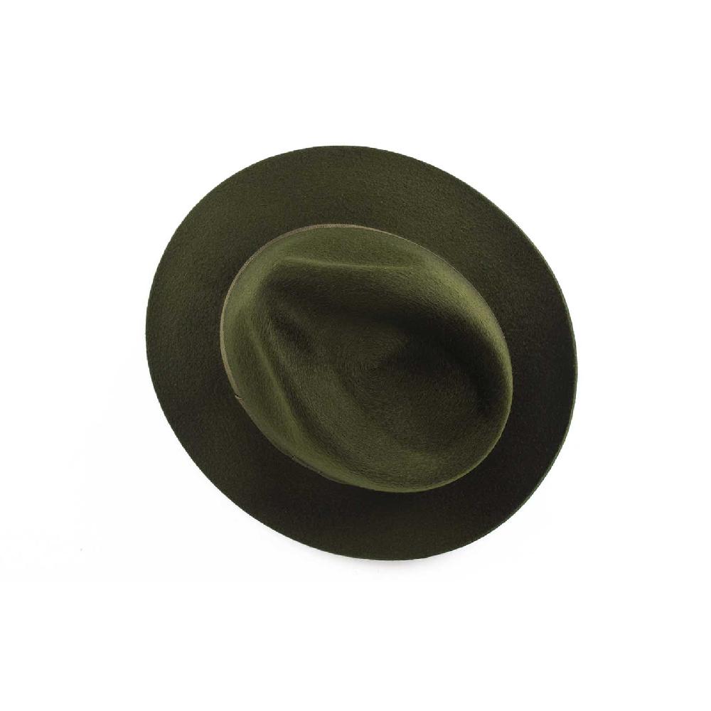 Rubinacci Fedora in cashmere verde Spedizione gratuita