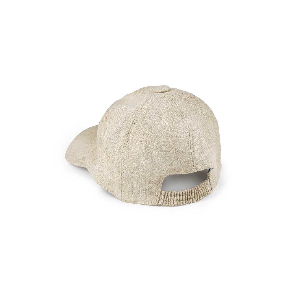 Rubinacci Cappello baseball in lino beige Negozio online di fabbrica