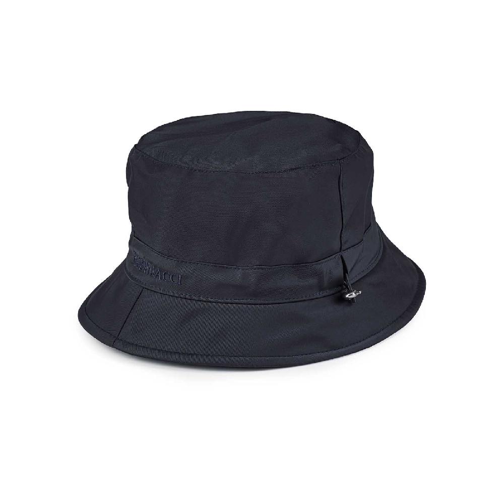 Rubinacci Cappello cloche in nylon blu Offerta speciale