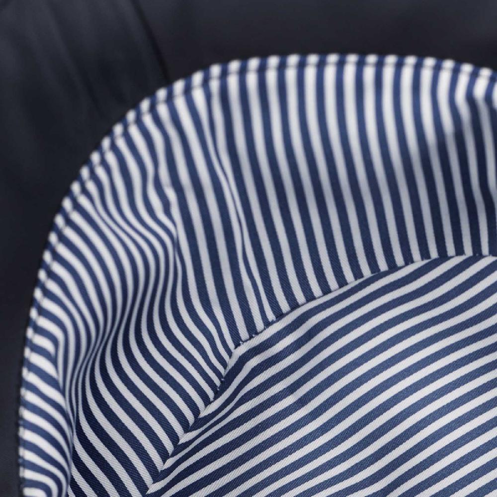Rubinacci Cappello cloche in nylon blu Offerta speciale
