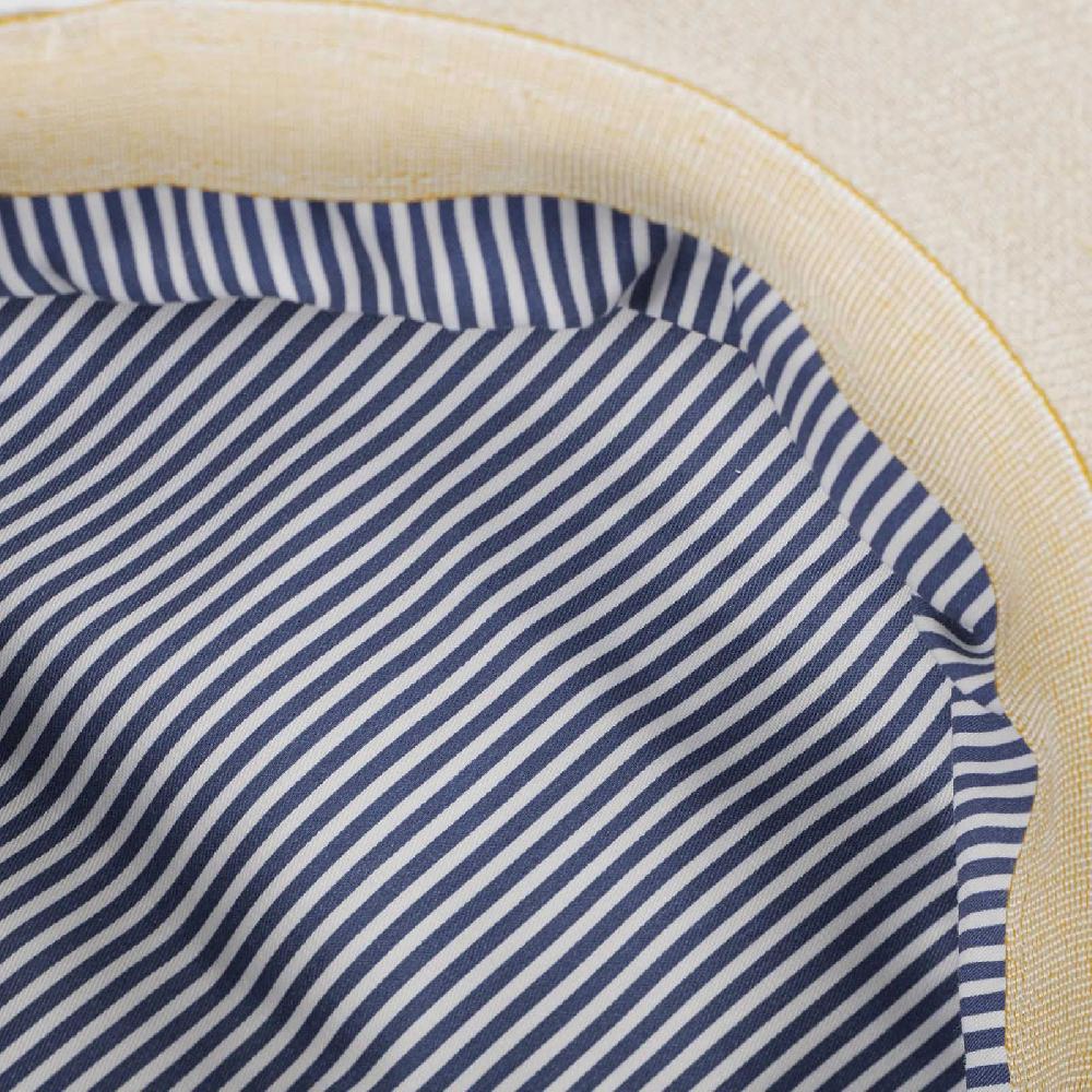 Rubinacci Coppola in lino beige Grande vendita