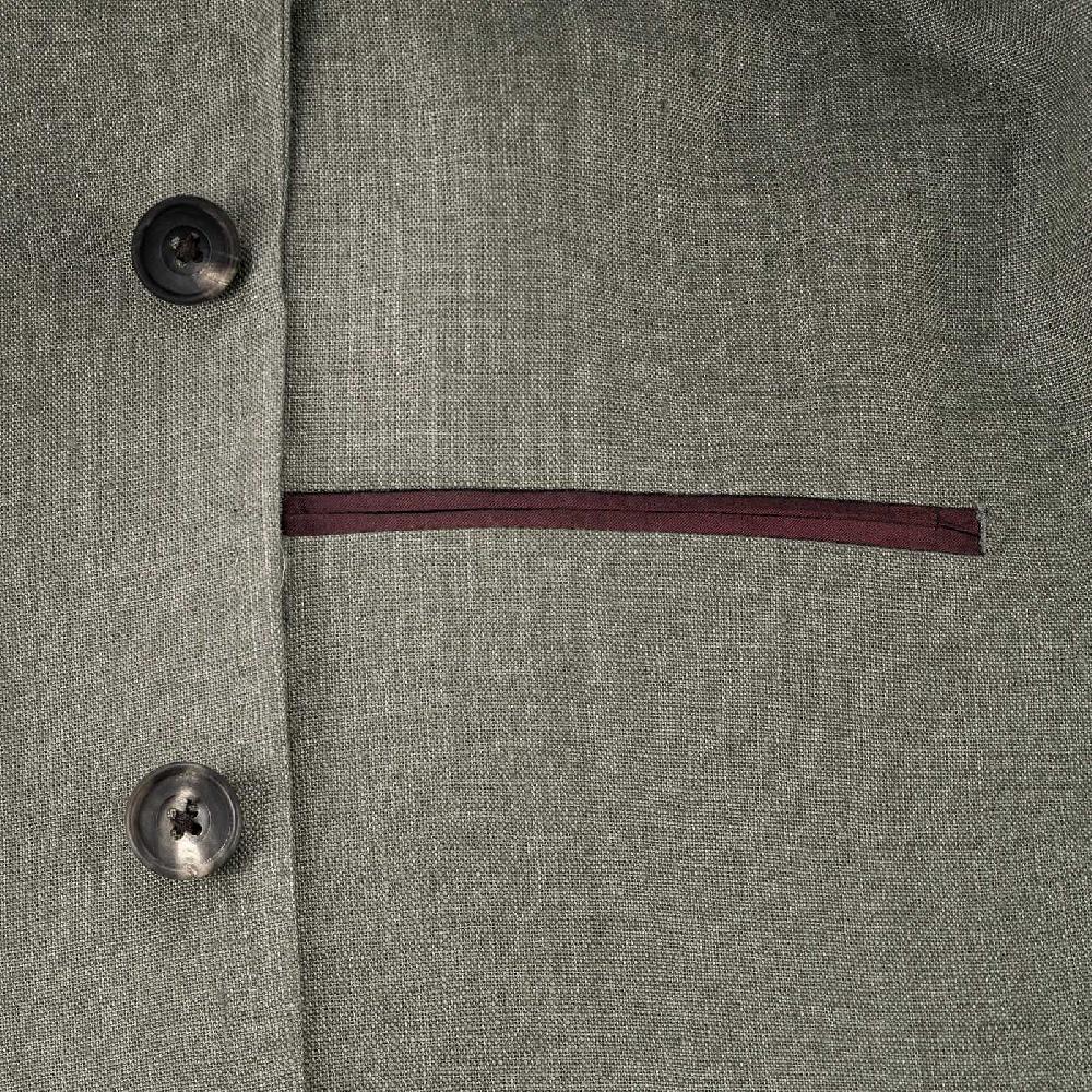 Rubinacci Giacca in lino verde militare Latest stili
