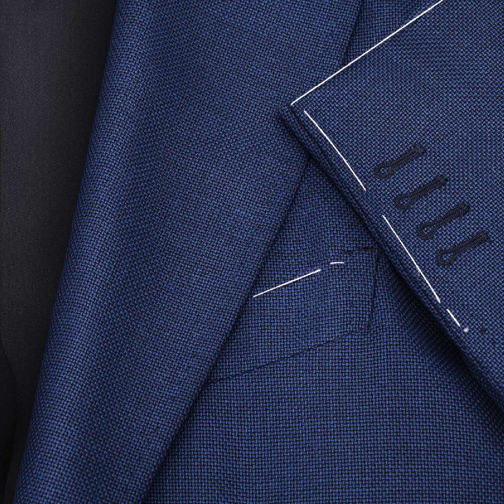 Rubinacci Giacca in lana blu super leggera Fino al 50% di sconto