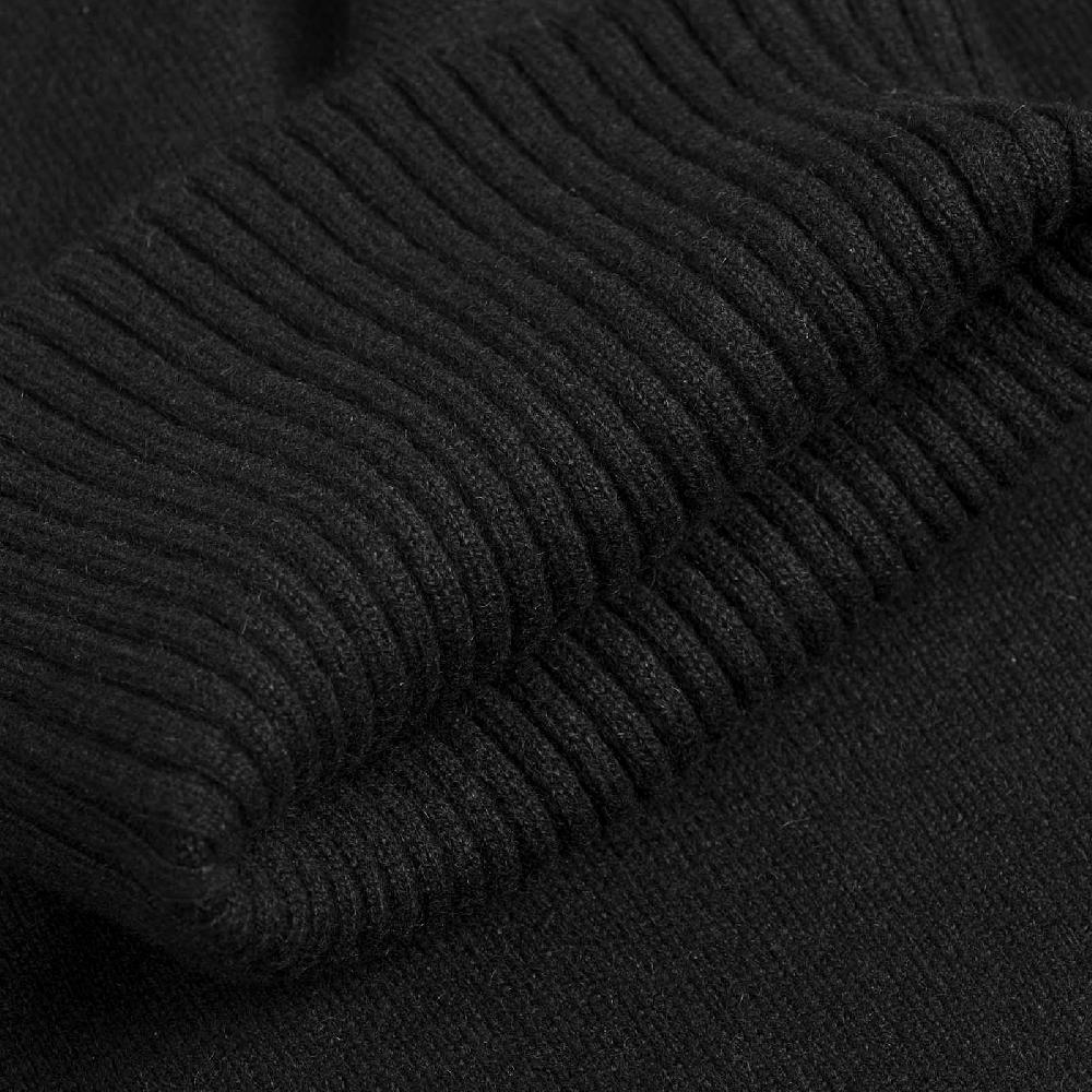 Rubinacci Collo alto cashmere nero Limitato a 3 giorni