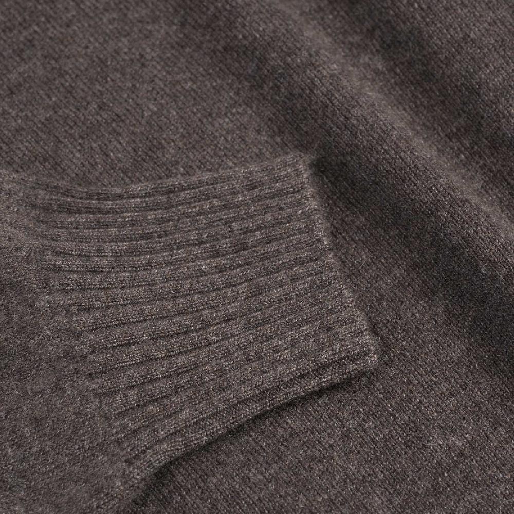 Rubinacci Collo alto cashmere tortora Black Friday Prezzi