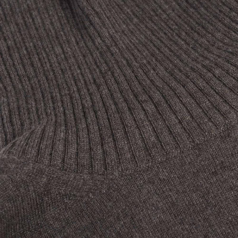 Rubinacci Collo alto cashmere tortora Black Friday Prezzi