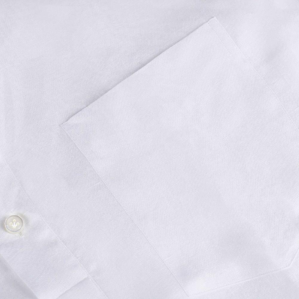 Rubinacci Polo guru in lino bianco Vendita