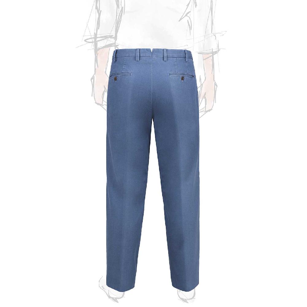 Rubinacci Pantalone in cotone jeans 4 stagioni Presa