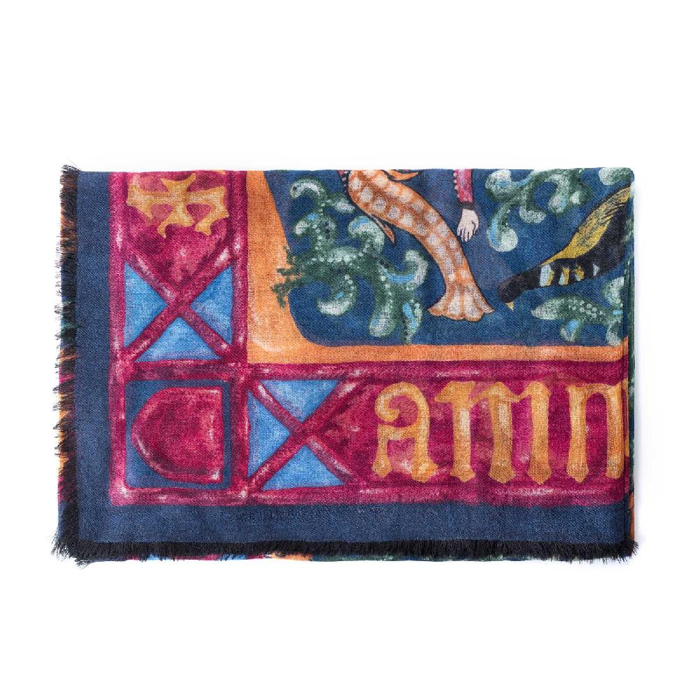 Rubinacci Sciarpa amor blu Vendita calda