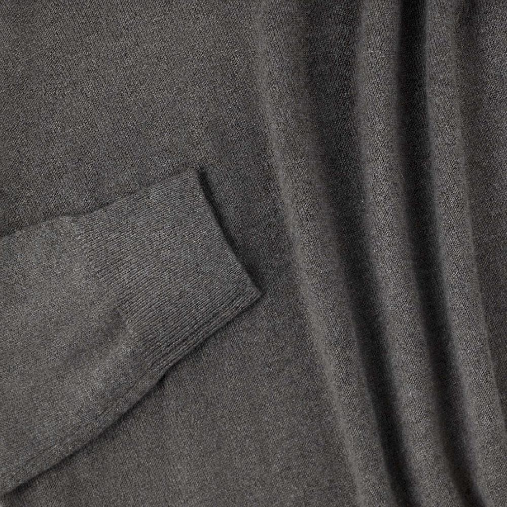 Rubinacci Polo in cashmere fango Super sconto