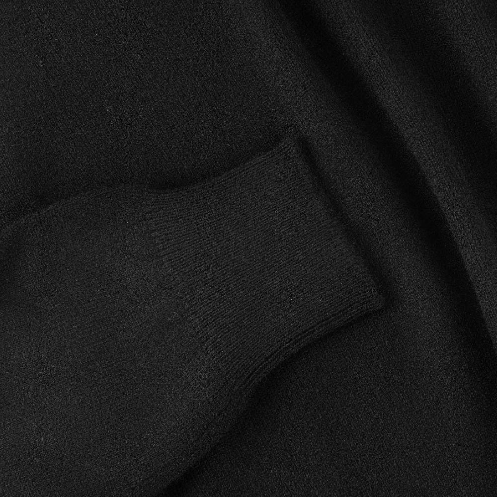 Rubinacci Polo in cashmere nero Trasporto libero internazionale