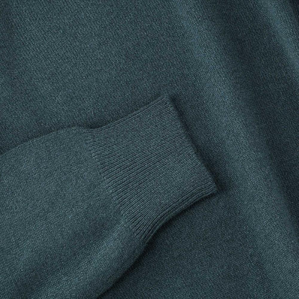 Rubinacci Polo in cashmere verde Officina