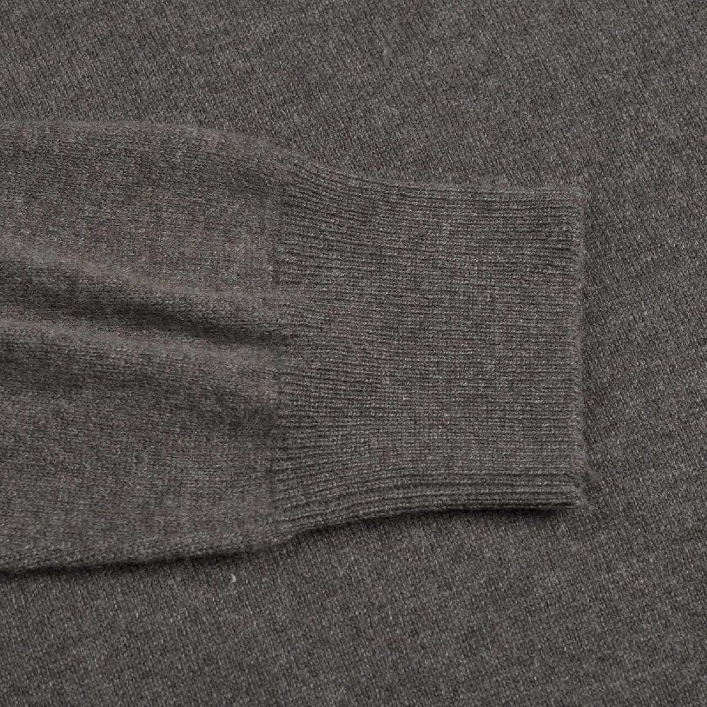 Rubinacci Polo in cashmere tortora Black Friday Prezzi