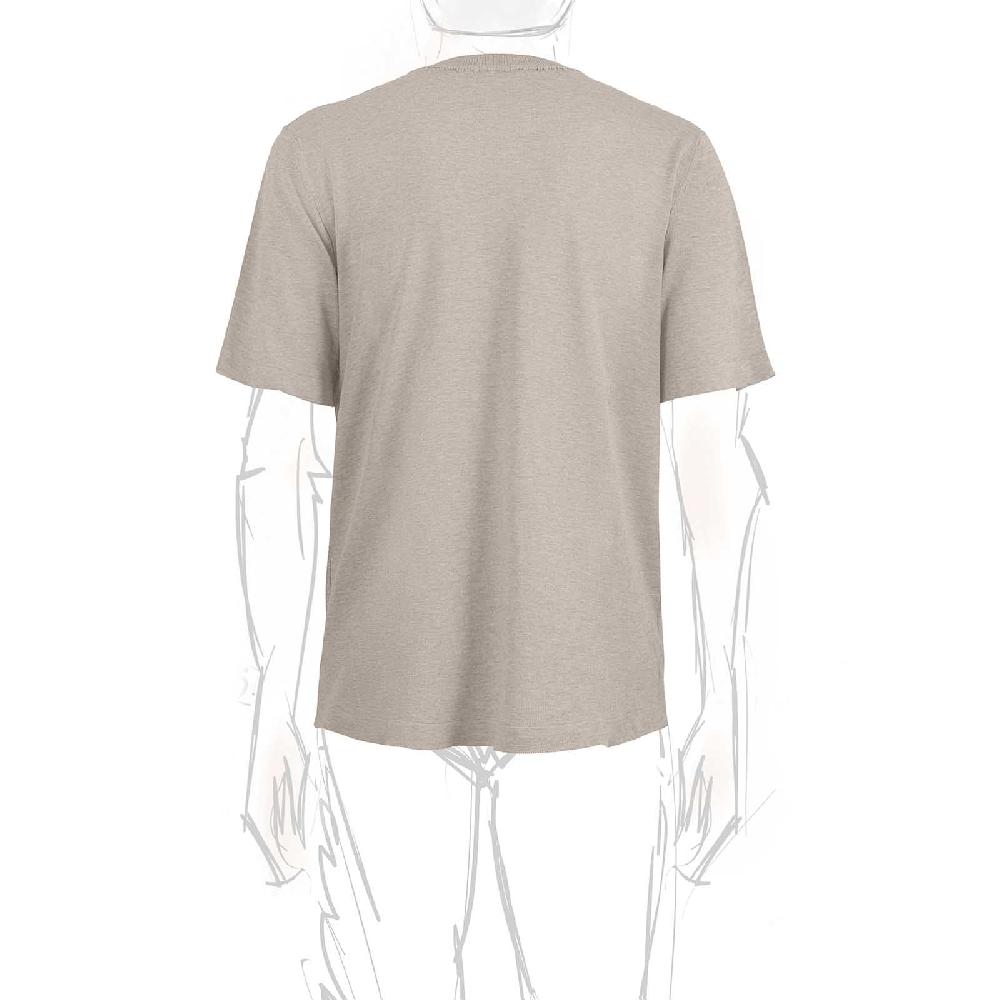 Rubinacci T-Shirt cotone beige Duty-free
