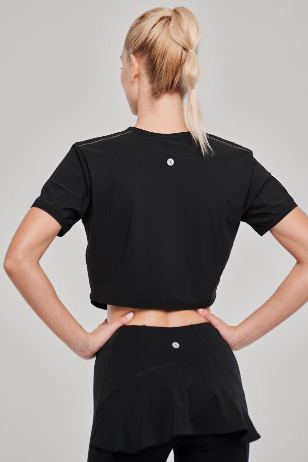 Sàpopa Sapopa Black T Shirt Soddisfazione Garantita
