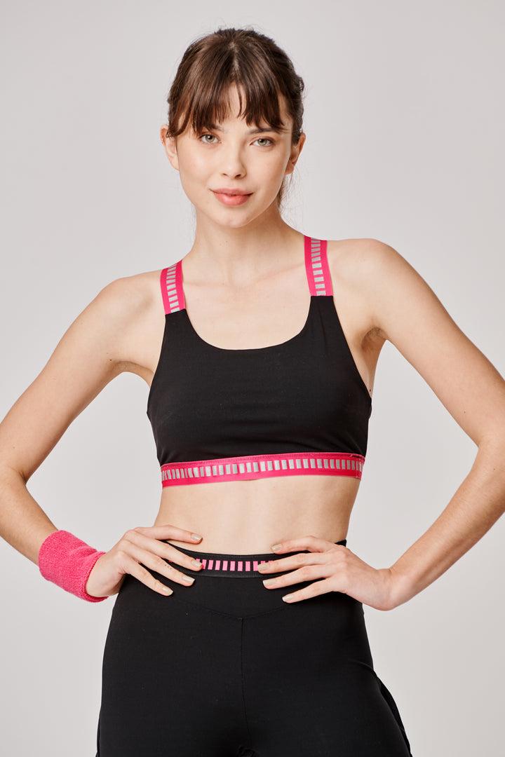 Sàpopa Cloe Black-Fucsia Bra In Vendita