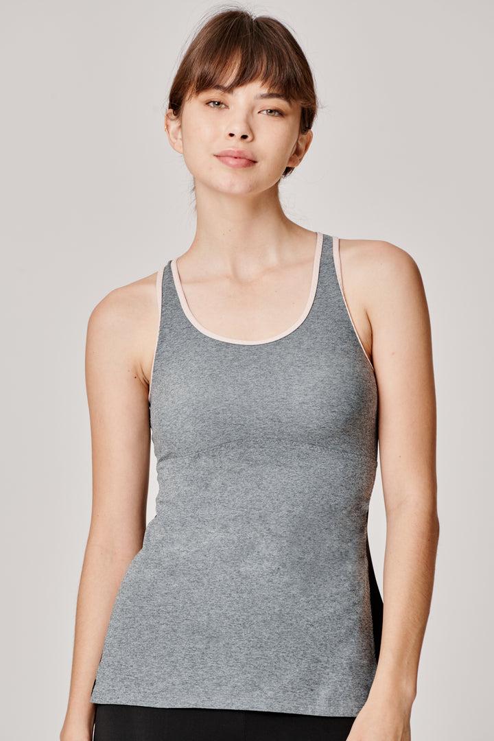 Sàpopa Classico Grey-Pink Tank Top Offerte