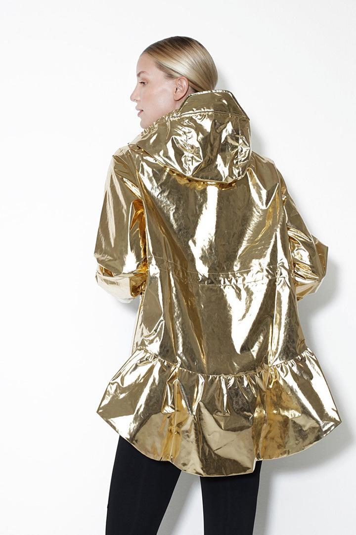 Sàpopa Scudo 2.0 Gold Nylon Windbreaker Nuova